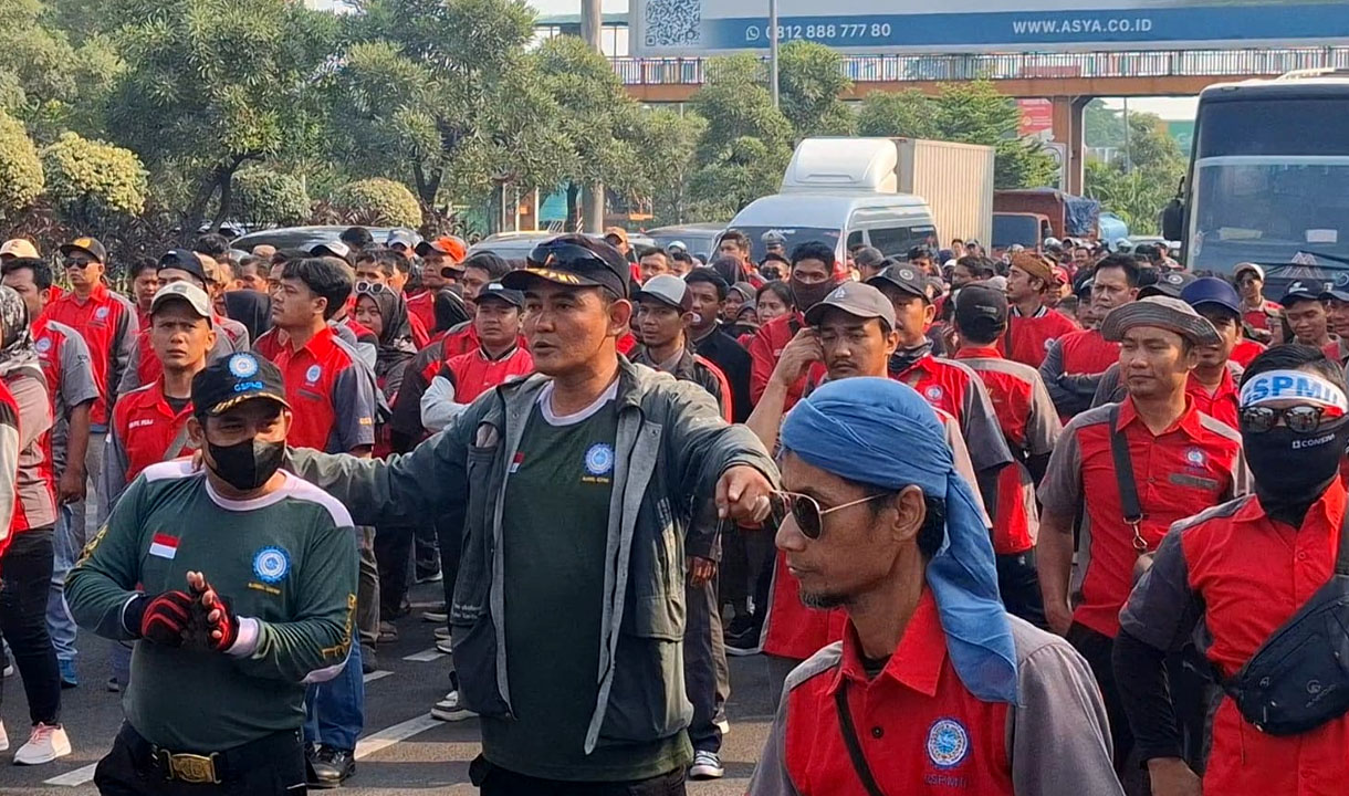 40 Ribu Buruh Bekasi Begerak ke Monas, Bawa Tuntutan di Ajang May Day