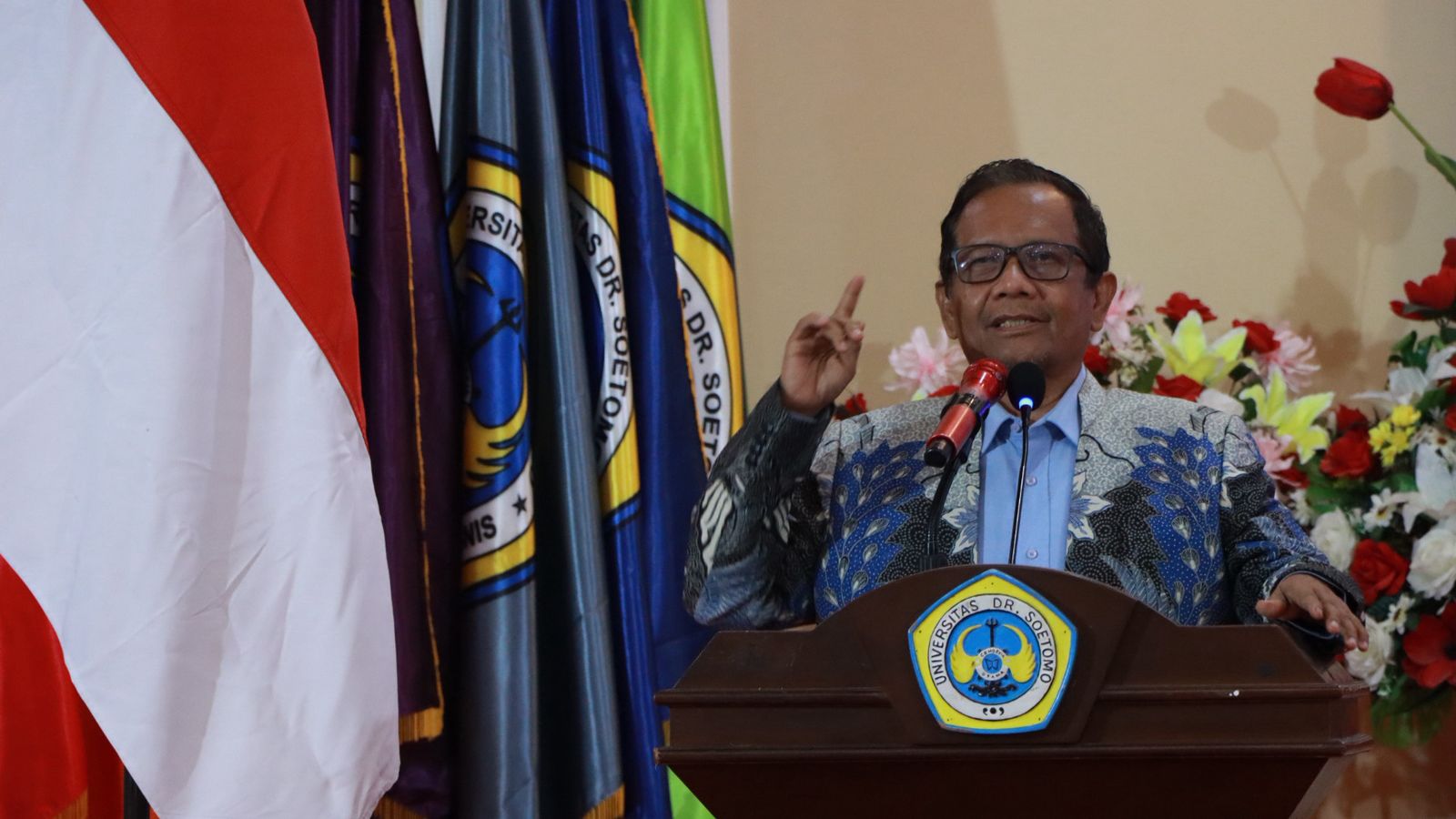 Mahfud MD: Demokrasi Tanpa Hukum Bisa Melahirkan Anarki