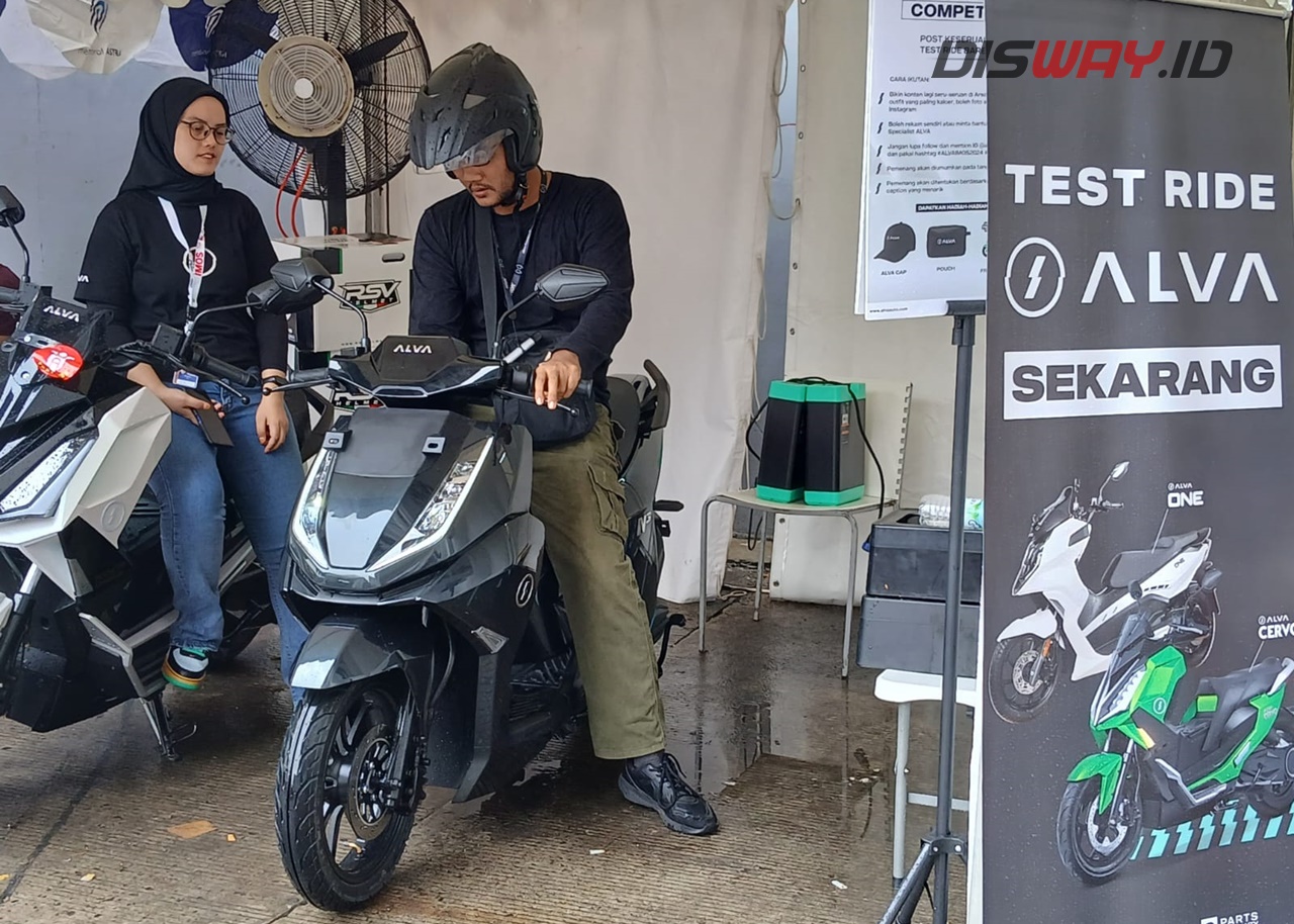 Hadir di IMOS 2024, ALVA Gelar Media Test Ride N3 dan Cervo