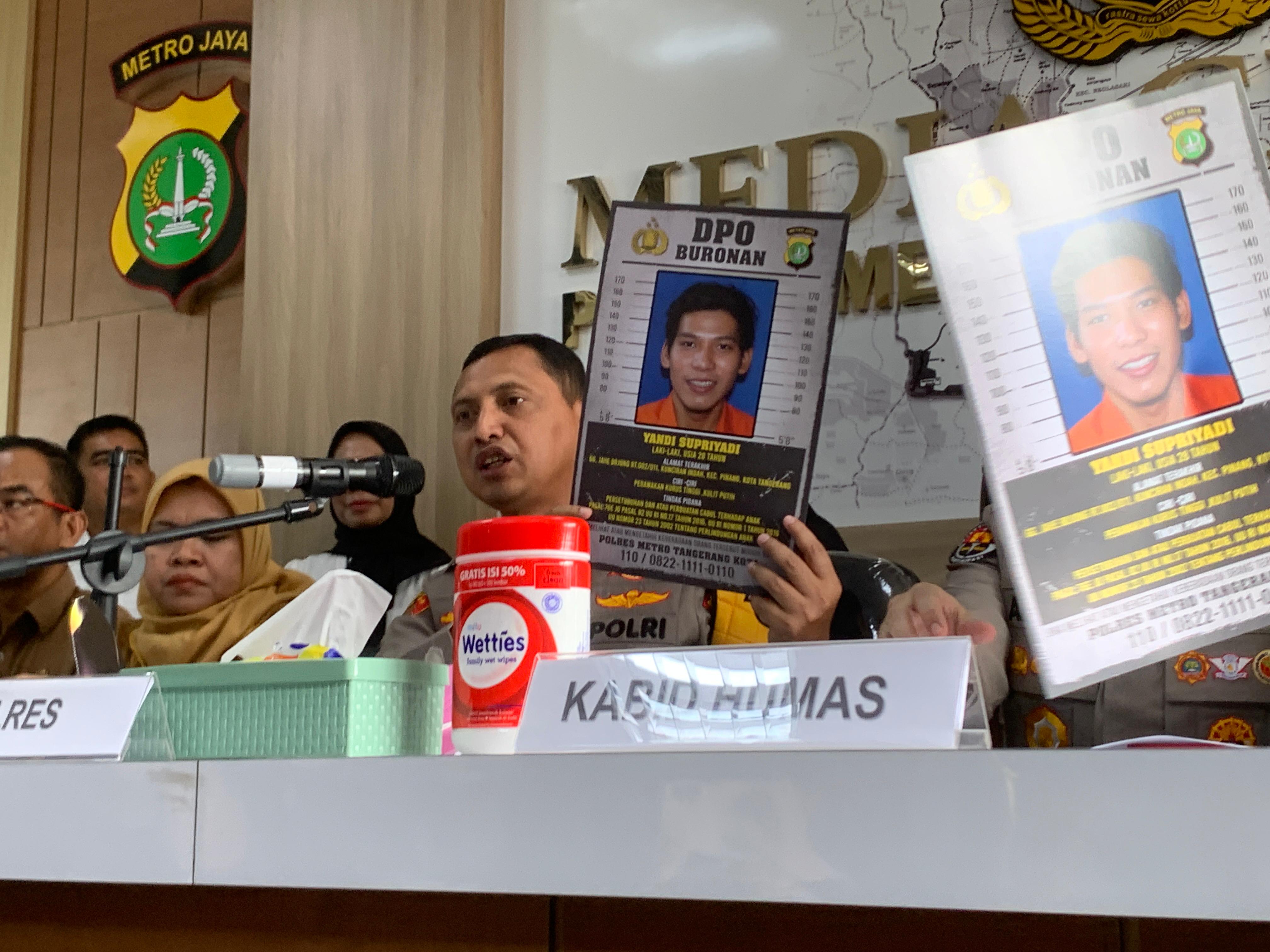 Ini Dia Tampang Yandi, DPO Kasus Pedofil di Yayasan Darussalam An-nur Tangerang