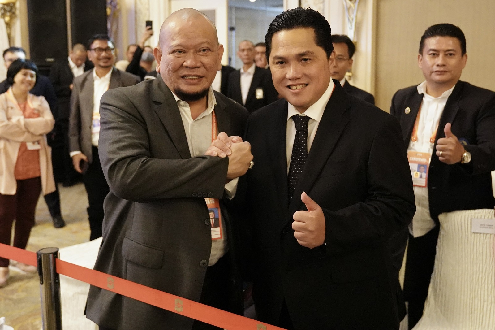 Gagal Jadi Ketua Umum PSSI, La Nyalla Beri Pesan Khusus untuk Erick Thohir