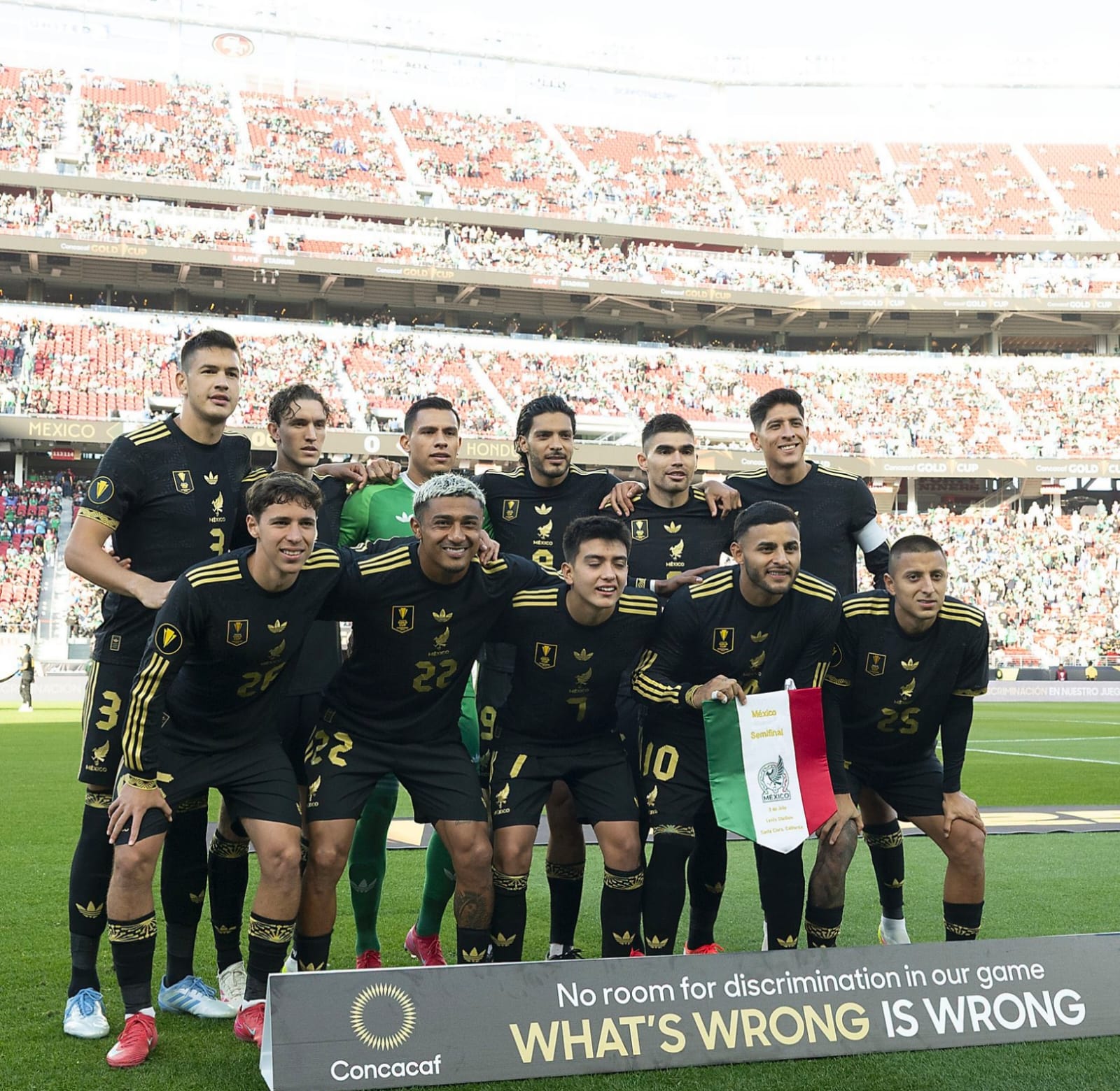 Libas Honduras, Meksiko Tantang USA di Final Cocacaf Gold Cup 2025
