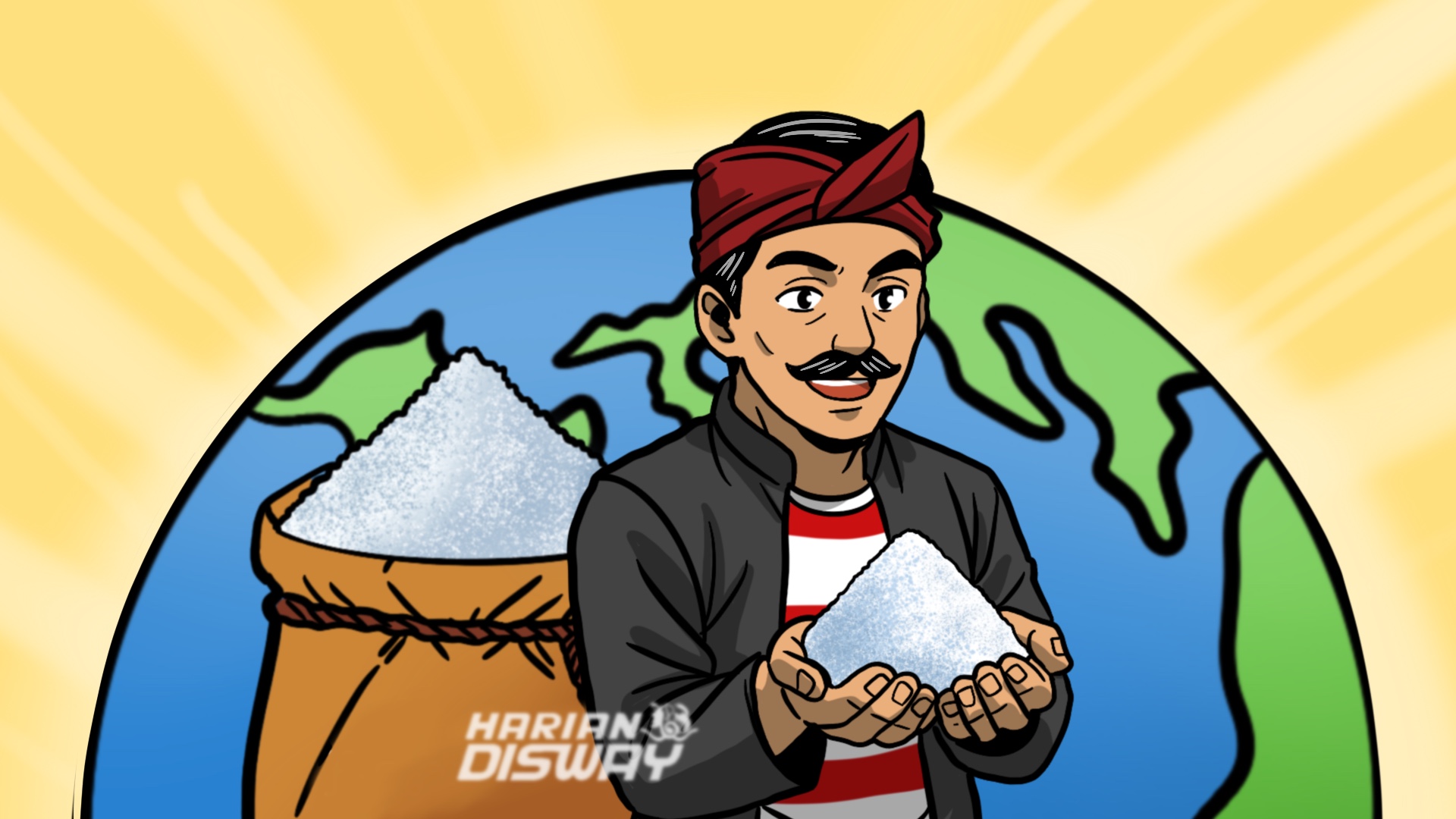 Garam Madura Menghidupi Dunia, tapi Infus Kita Bergantung pada Mereka