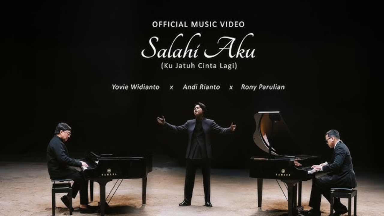 Lirik Lagu Rony Parulian, Yovie Widianto, Andi Rianto Salahi Aku (Ku Jatuh Cinta Lagi), Kolaborasi dengan Aransemen Baru!