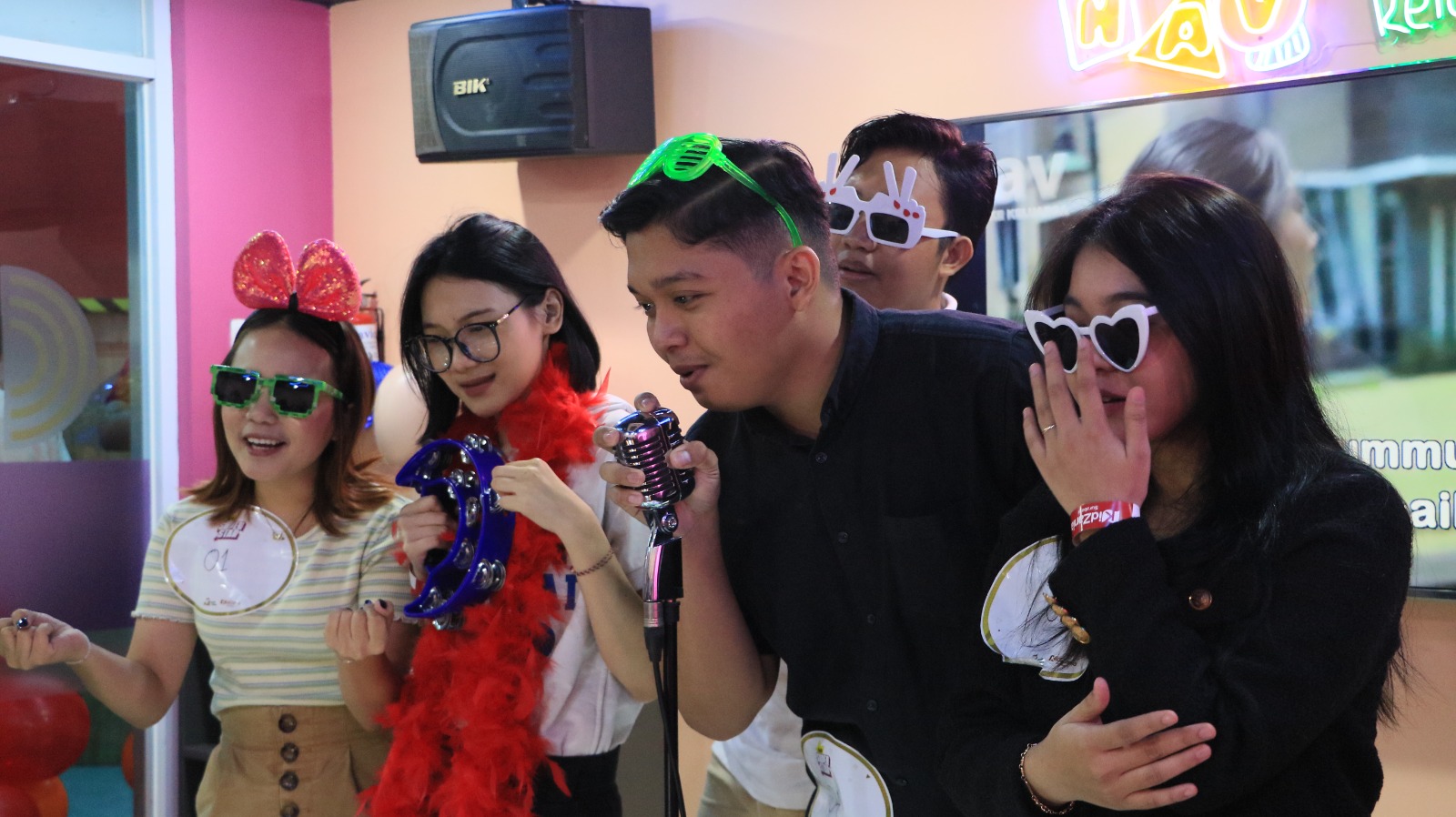 Anak-Anak Ditantang NAV Karaoke Keluarga dalam Audisi NAV Superstar di KidZania Surabaya 