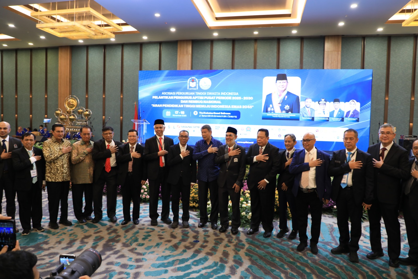 Rembug Nasional APTISI: Pelantikan Pengurus Baru dan Strategi Besar Pendidikan Tinggi Menuju 2045