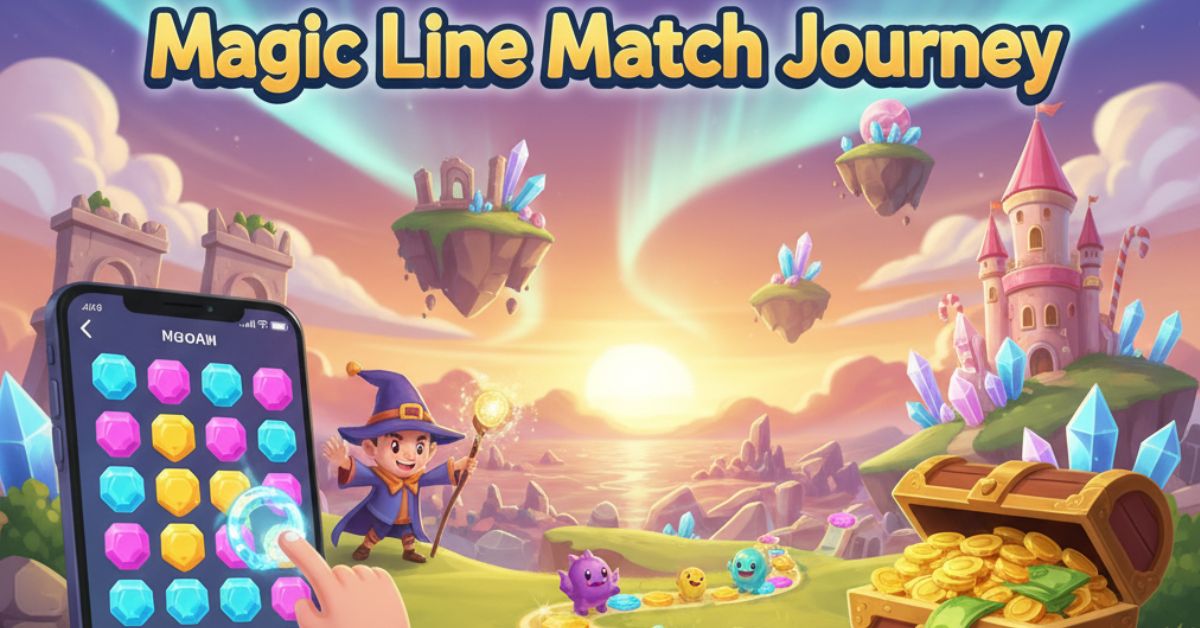 Tutorial Game Penghasil Saldo DANA Magic Line Match Journey, Cair Rp2 Juta!