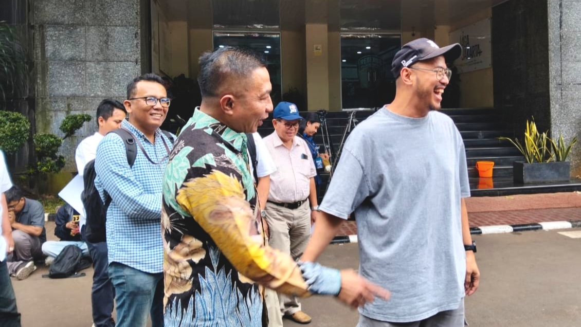 Komika Pandji Senang Bertemu dengan Pelapor Kasus 'Mens Rea'