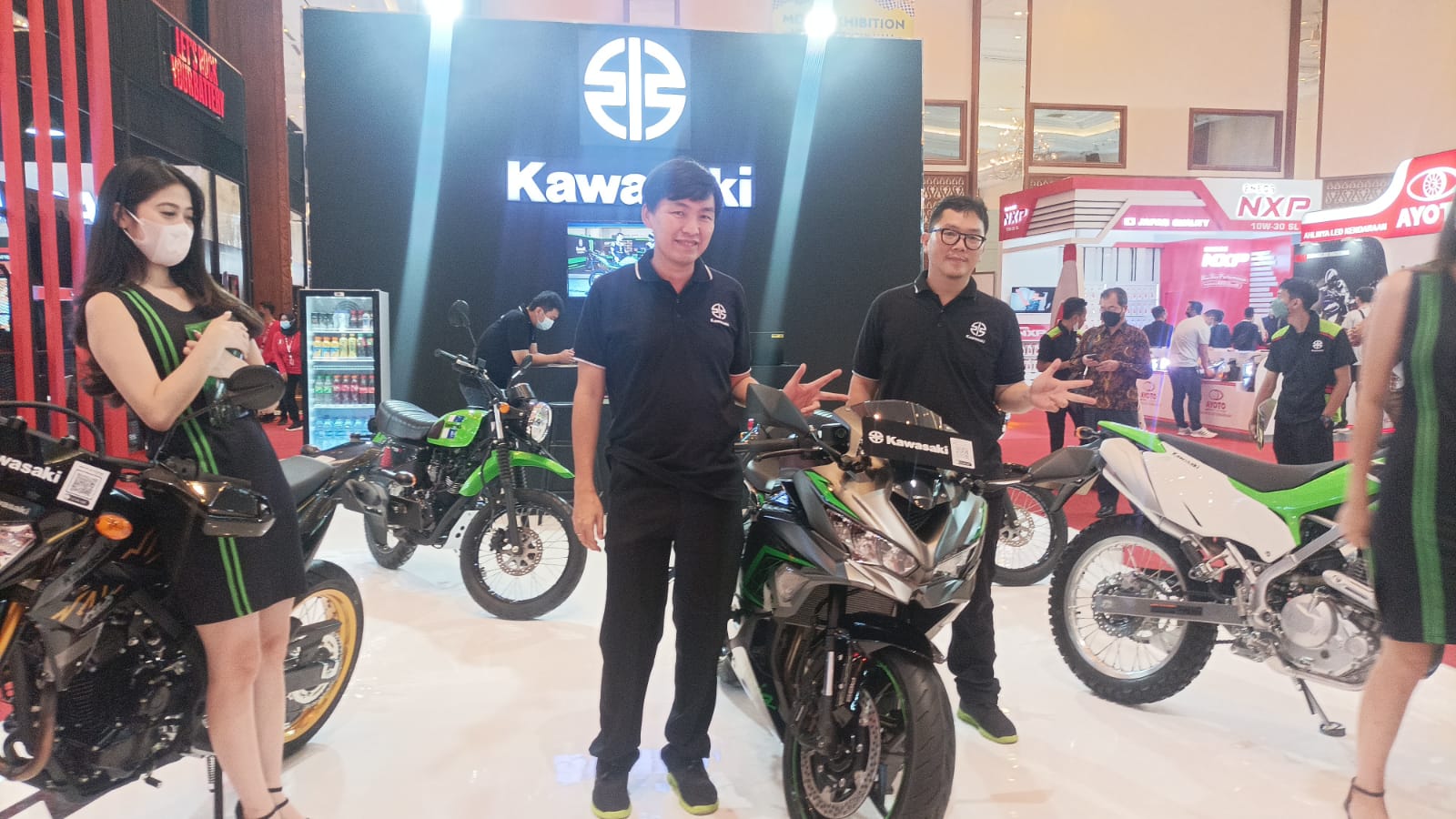 Kawasaki Kasih Potongan Harga New KLX230S dan KLX230SM di IMOS 2022