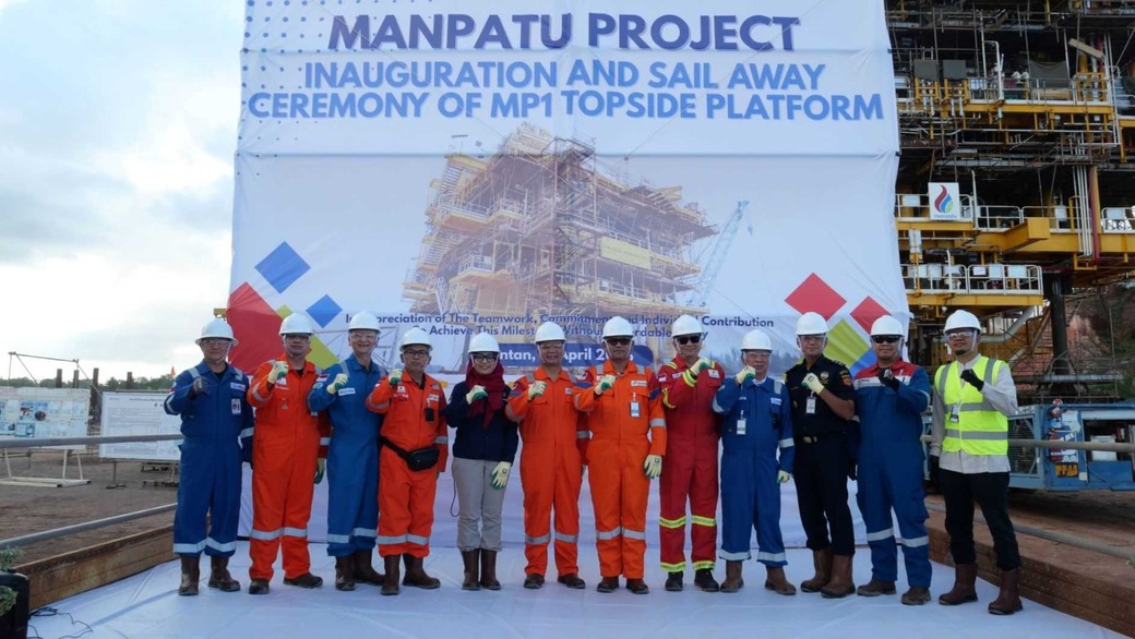 Perkuat Target Produksi Migas Nasional 2027, Topside Proyek Manpatu PHM Berhasil Dikapalkan 