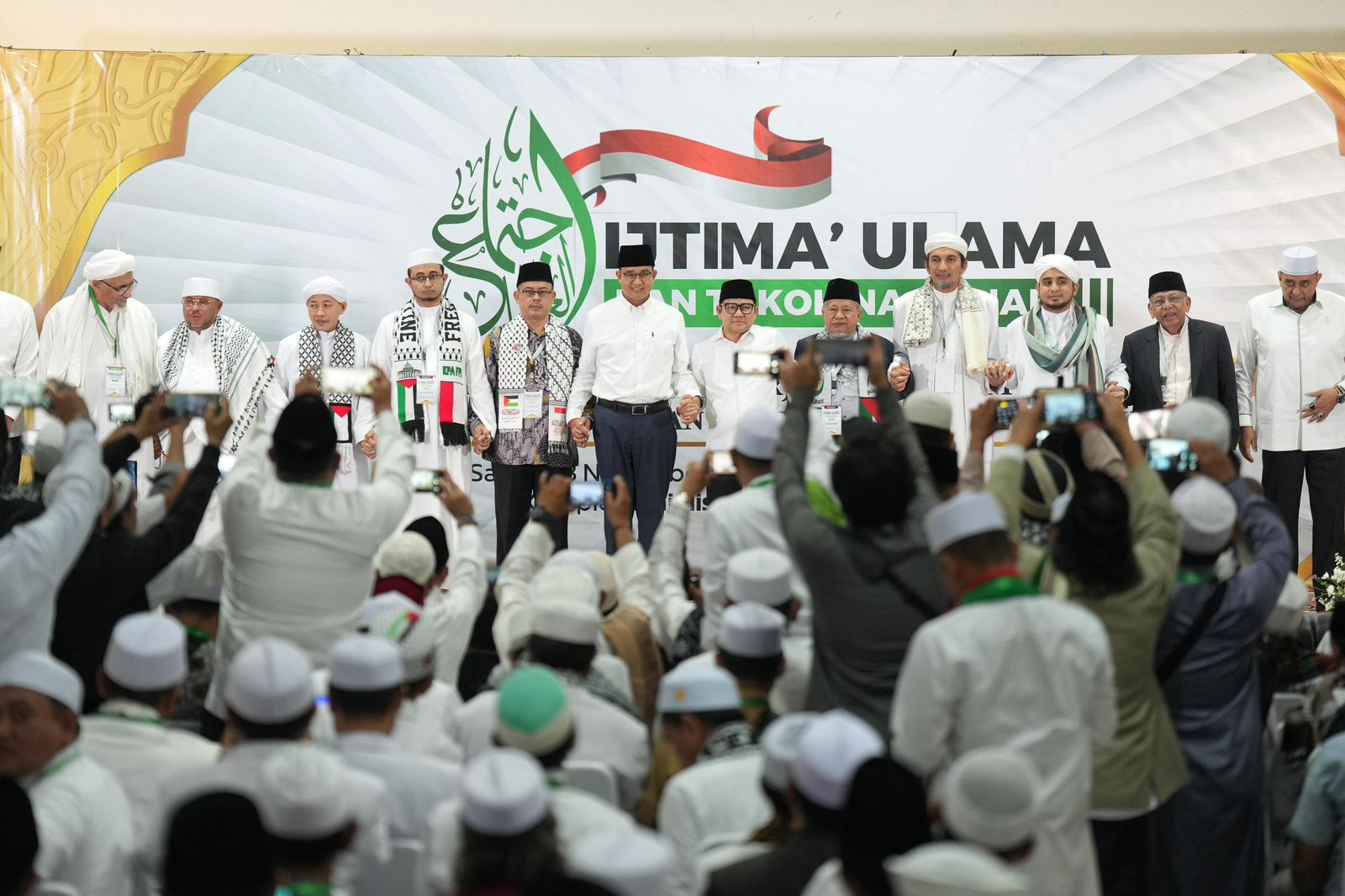 Hadiri Ijtima Ulama, Anies-Muhaimin Paparkan Konsep Keadilan dari Program Satu Kemakmuran  