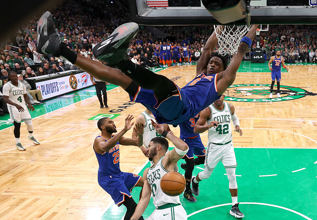 Kejutan di Semifinal NBA Wilayah Timur! Knicks Gebuk Juara Bertahan Celtics di Gim 1
