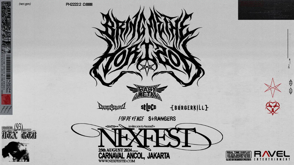 BMTH Gelar Festival Nex Fest Indonesia 2024 di Carnaval Ancol 25 Agustus, Gandeng Baby Metal hingga Musisi Indonesia