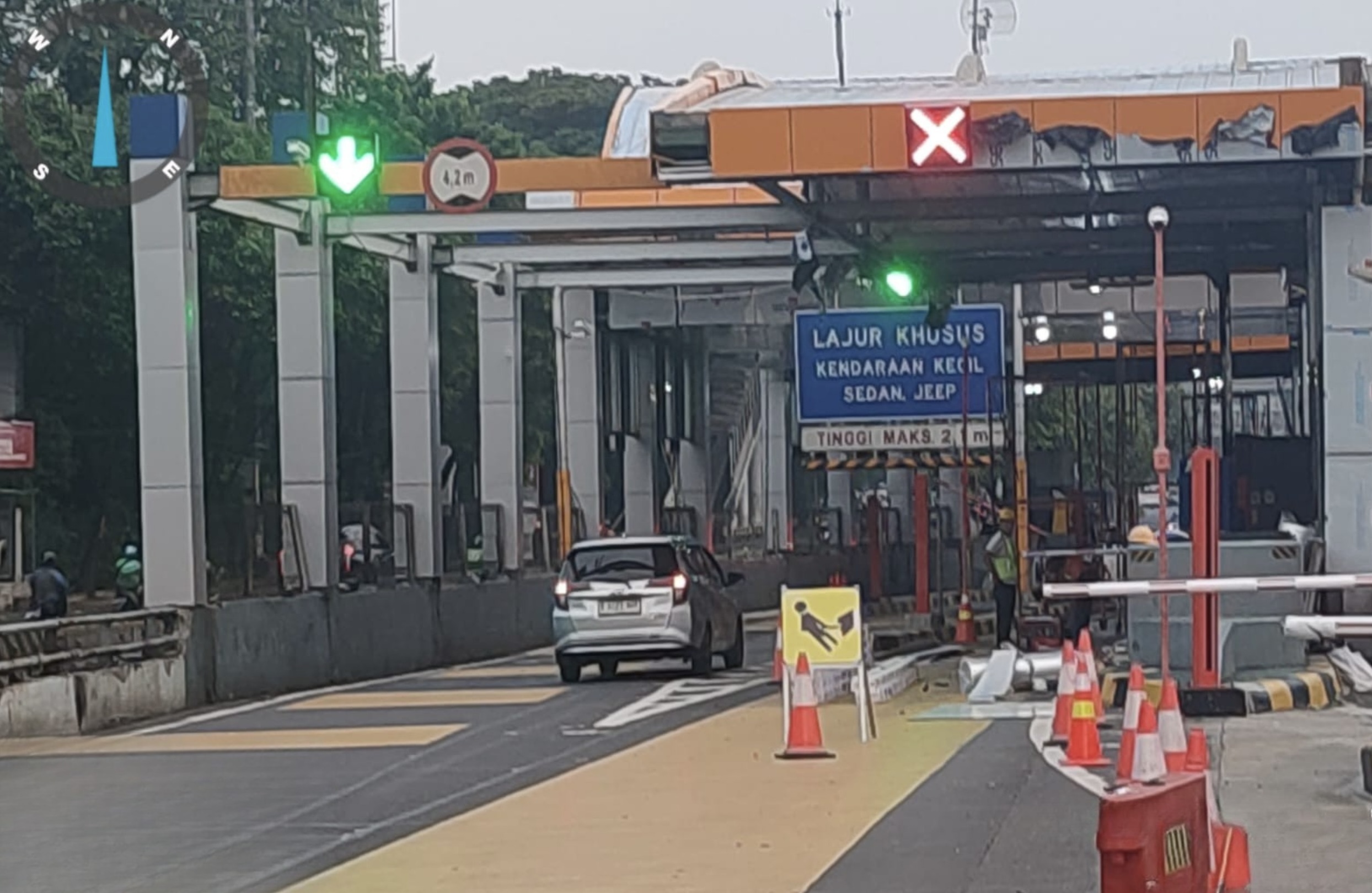 Cegah Macet Horor Terulang di Jakarta, Jasa Marga Kembali Operasikan 4 Gerbang Tol yang Masih Diperbaiki