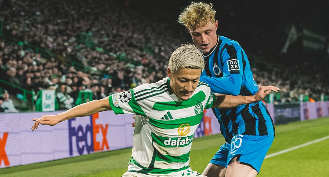 Celtic vs Brugge 1-1, Daizen Maeda Selamatkan Tuan Rumah 