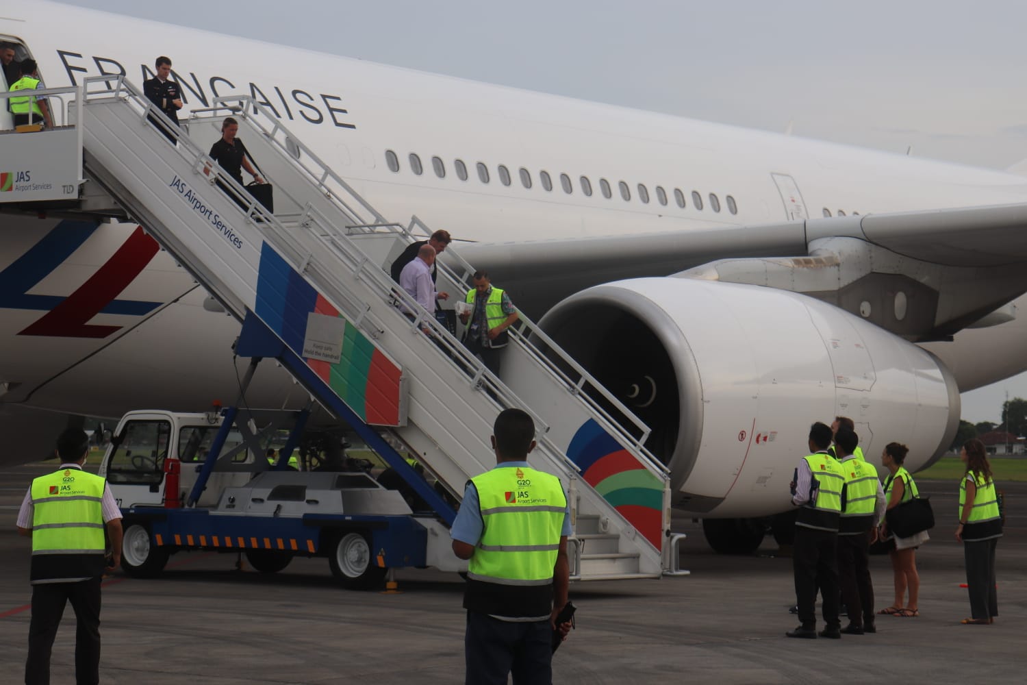 JAS Airport Services Fasilitasi Operasional Pesawat Pemimpin Negara G20 di Denpasar