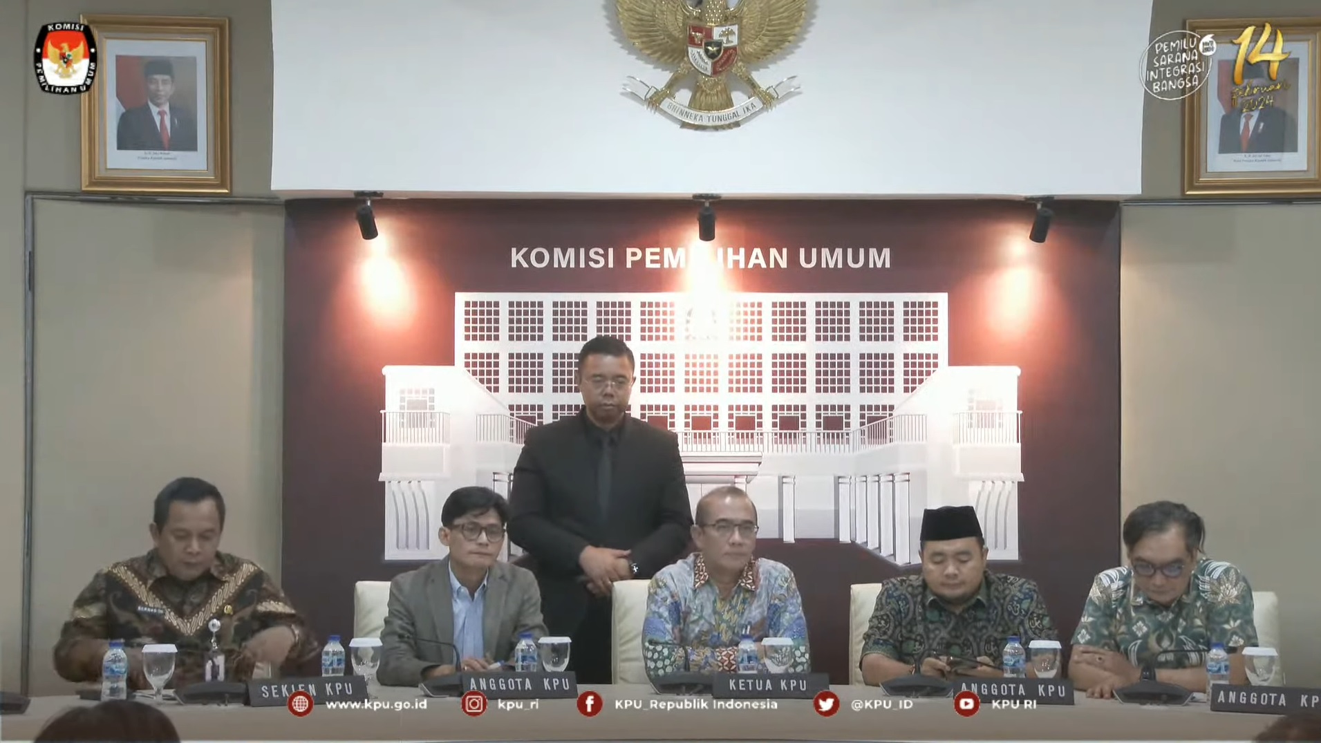 KPU Resmi Tetapkan Jumlah DCT,  9.917 Orang Siap Berebut Kursi DPR 