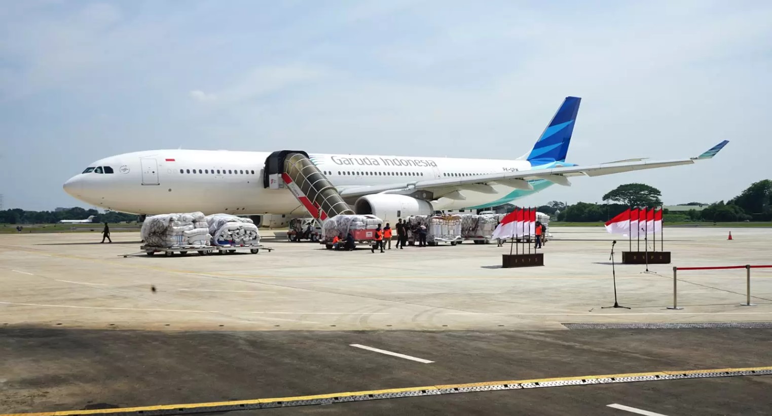 Ini Pesawat Pengganti Jemaah Haji Indonesia Kloter 5 Embarkasi Makassar