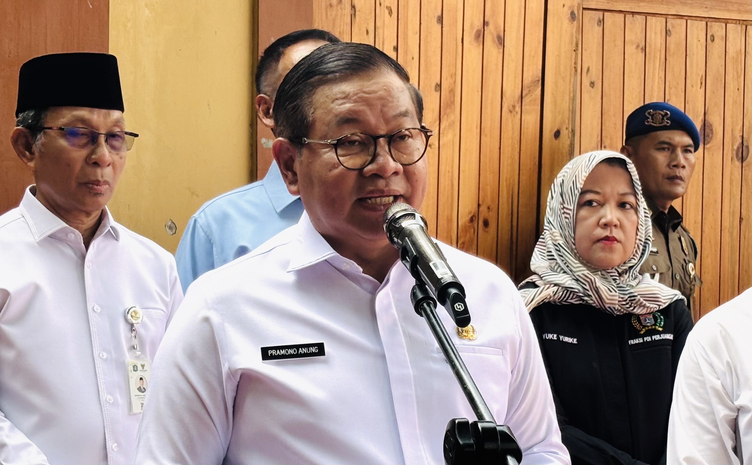 Pramono Bakal Renovasi Masjid Jakarta Islamic Center Pakai CSR, 4 Tahun Terbengkalai Pascakebakaran