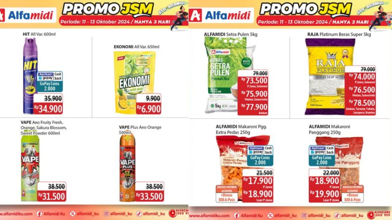 Katalog Promo JSM Alfamidi 11-13 Oktober 2024, Sabun Cuci Piring Mulai Rp6 Ribuan