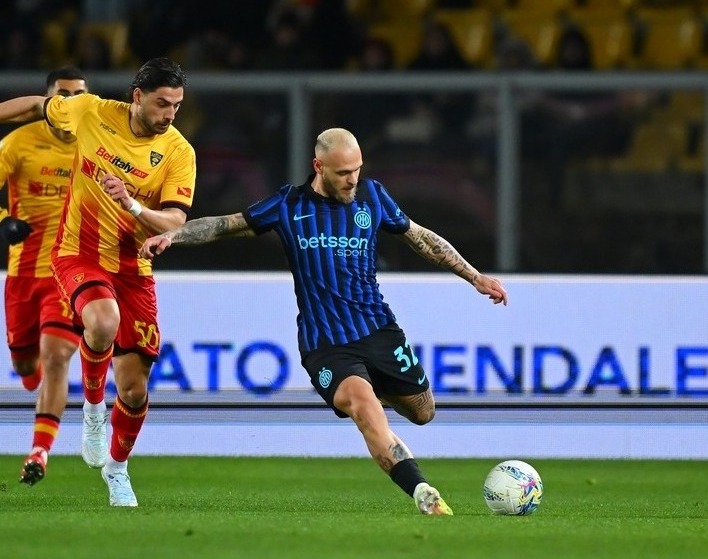 Rating Pemain Inter Milan Usai Tumbangkan Lecce 0-2: Federico Dimarco Tertinggi!