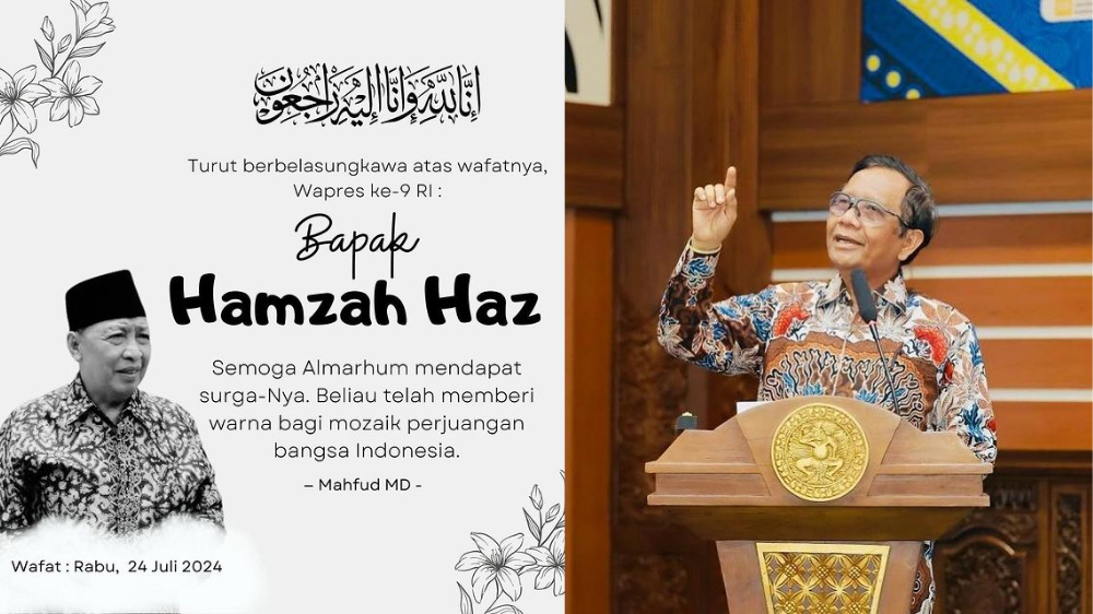 Mahfud MD Kenang Sosok Hamzah Haz yang Berpulang: Pemberi Warna bagi Mozaik Perjuangan Bangsa Indonesia
