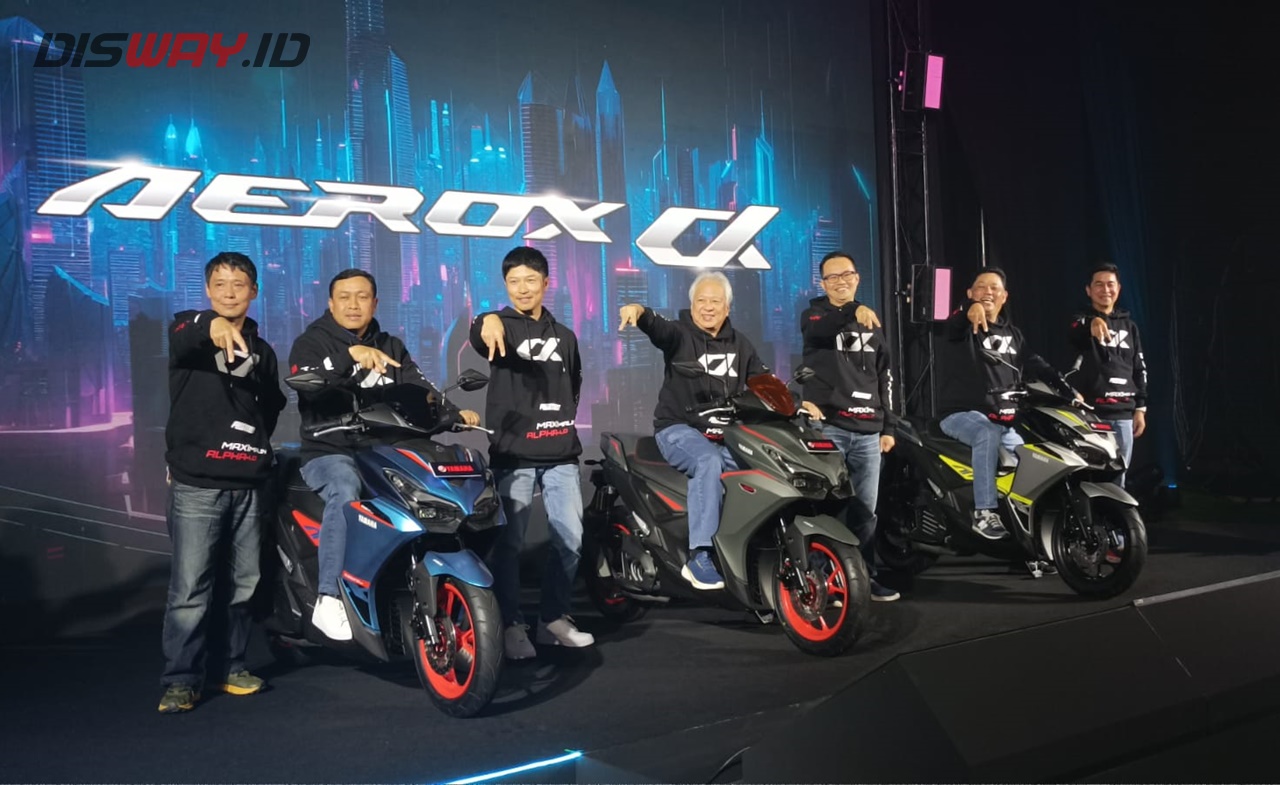 Yamaha Luncurkan Aerox Alpha, Kini Dibekali dengan Teknologi YECVT