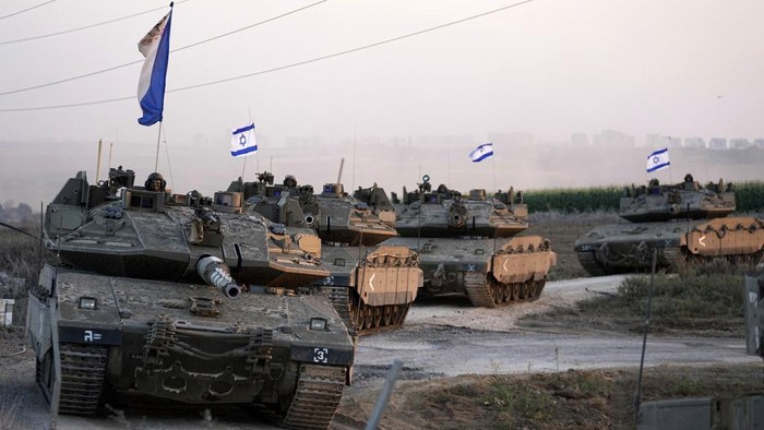 Israel Bersiap untuk Serangan Darat, Beri Waktu 24 Jam bagi Warga Sipil Gaza untuk Segera Mengungsi ke Selatan
