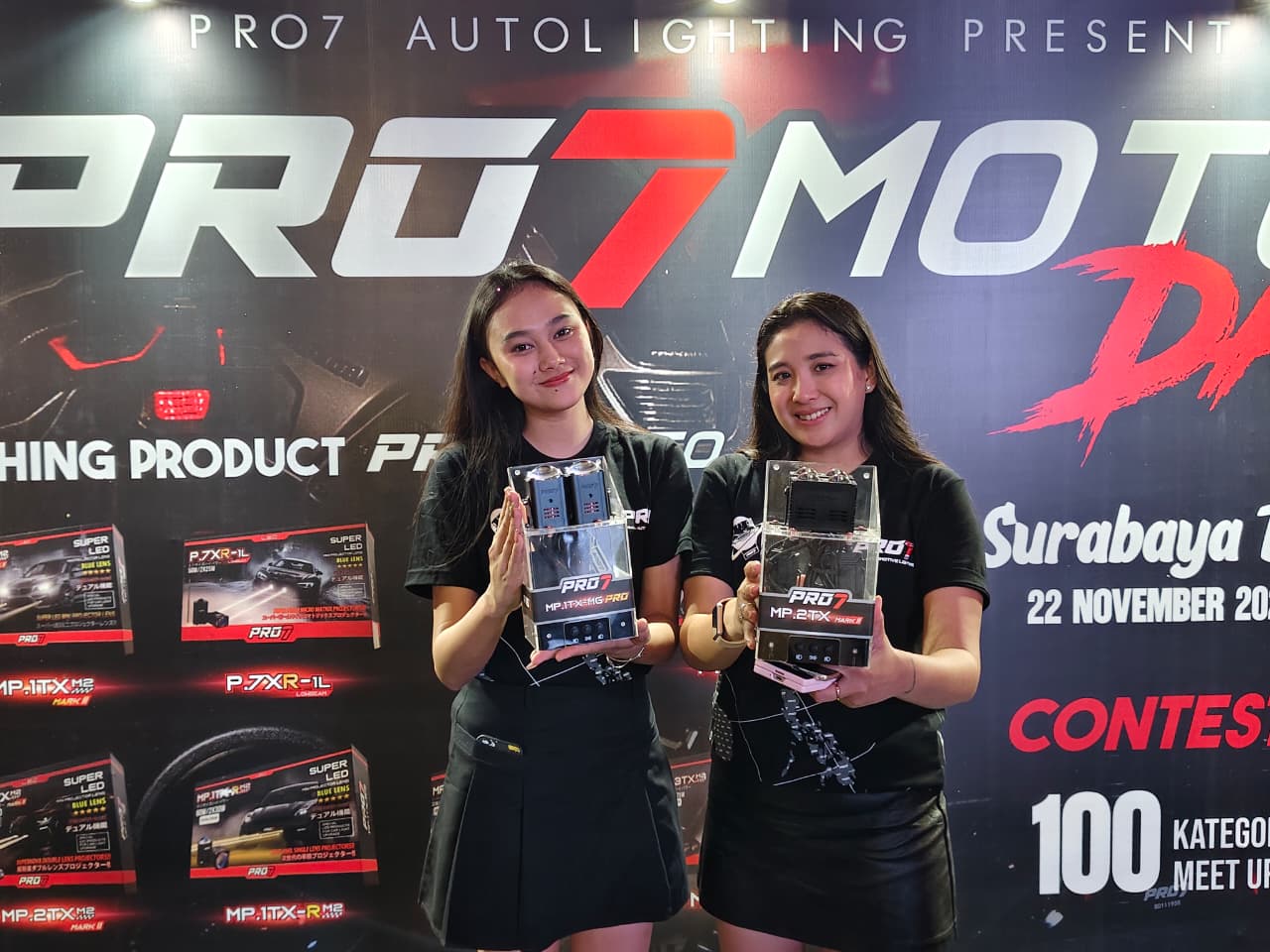 Spesifikasi Lampu Motor Pro-7 MP 2TX Mark II dan PRO7 MP1TX-MG Pro dari Pro-7 MOTO