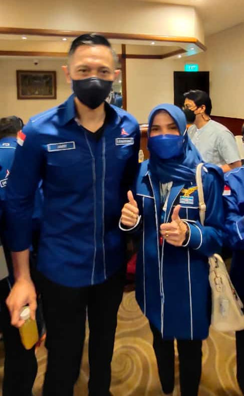 Anggota DPRD Tanjab Barat, Wildawati SH Dukung Penuh AHY Jadi Presiden 2024