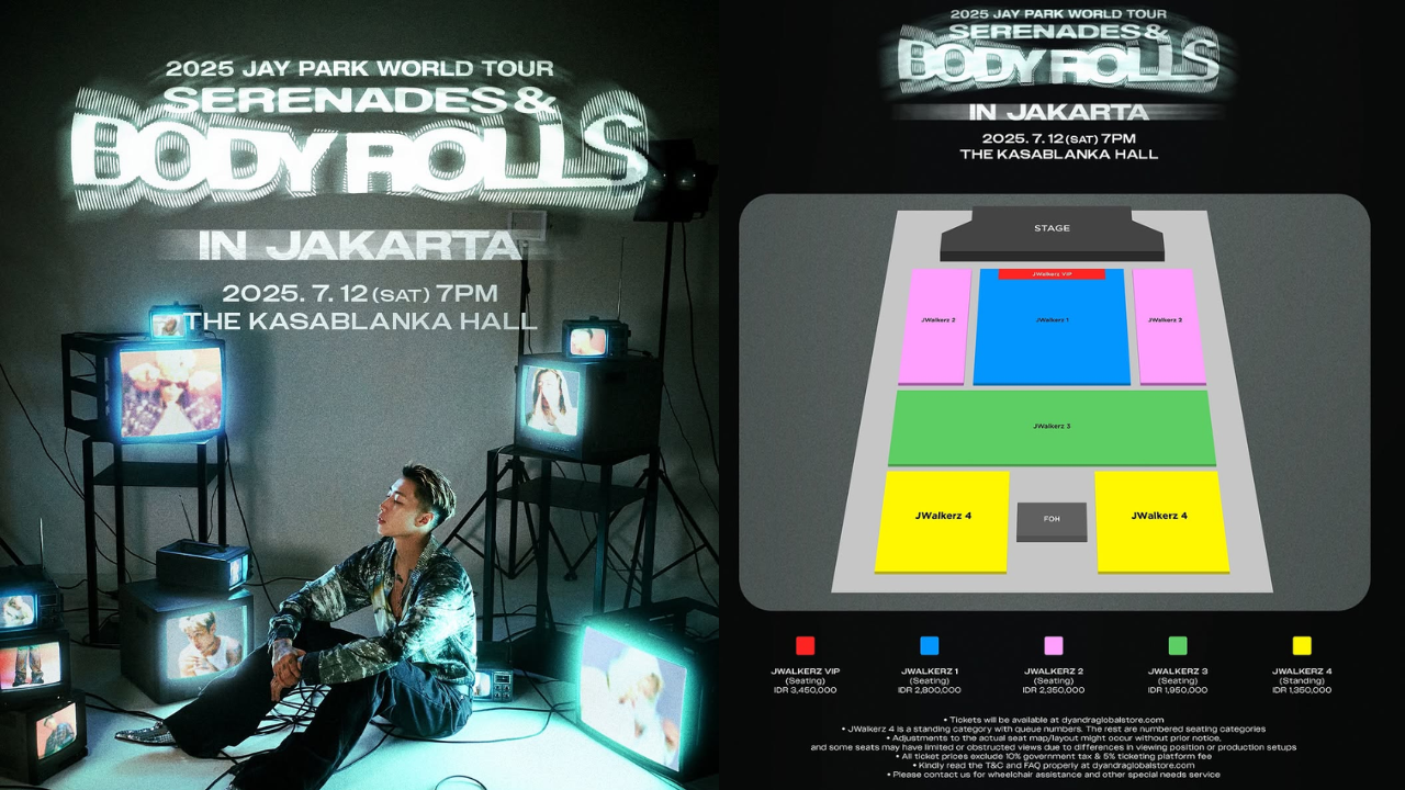 Harga Tiket Konser Jay Park di Jakarta 2025, Paling Murah Rp1,35 Juta