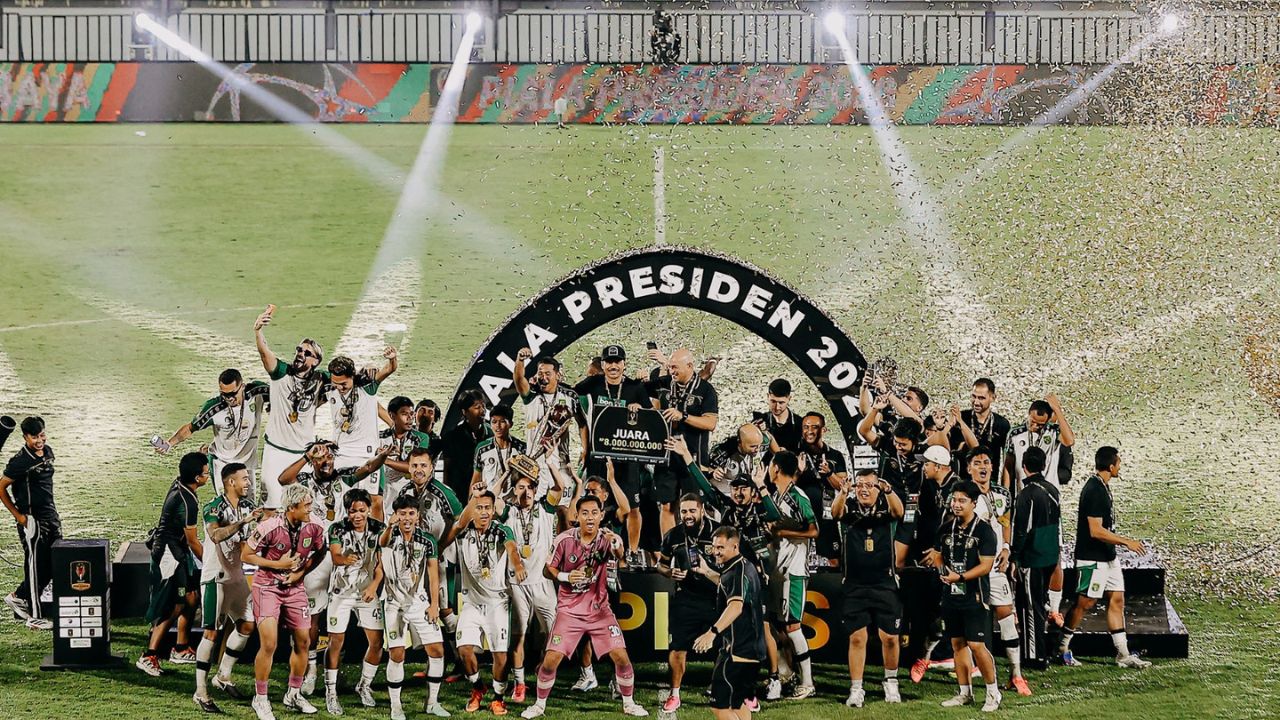 Persebaya Juara Piala Presiden 2026, Punya Nyali, Punya Trofi!