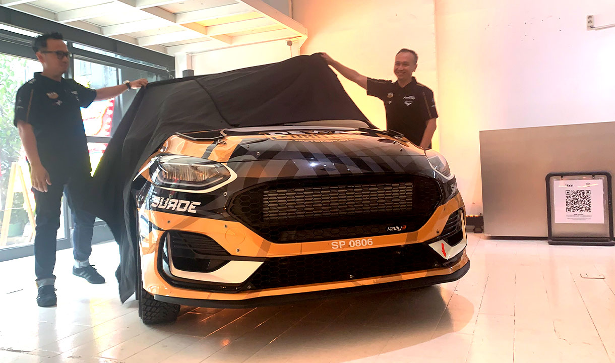 Ramaikan Persaingan Rally Nasional, Dewa United Motorsports X MSRT Targetkan Juara Nasional Songsong Kejuaraan Internasional