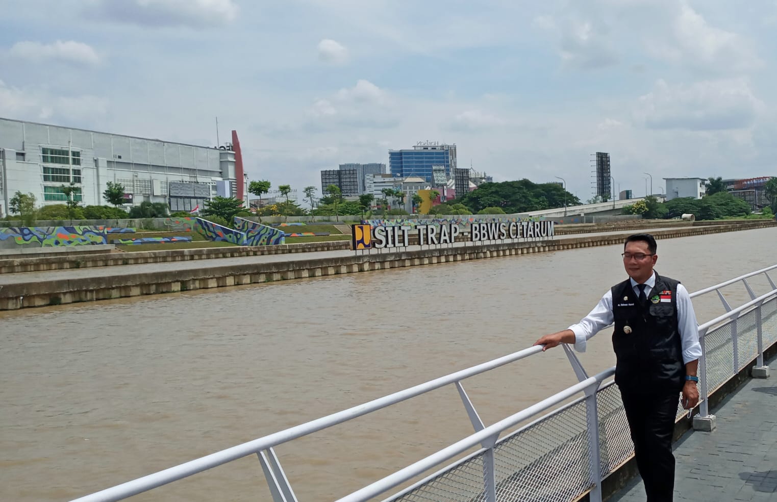 Resmikan Taman Tarum Bhagasasi, Gubernur Ridwan Kamil: Ada Sungai Lewat Kota Itu Mahal