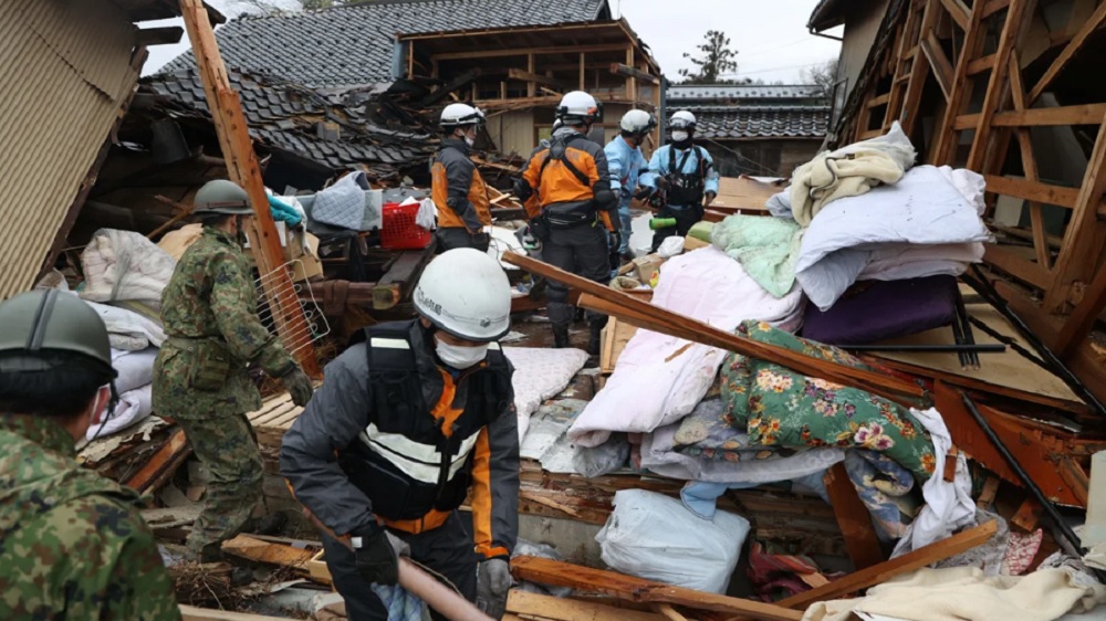 Ajaib! Nenek 90 Tahun Masih Hidup di Balik Reruntuhan Gempa Jepang dalam 5 Hari