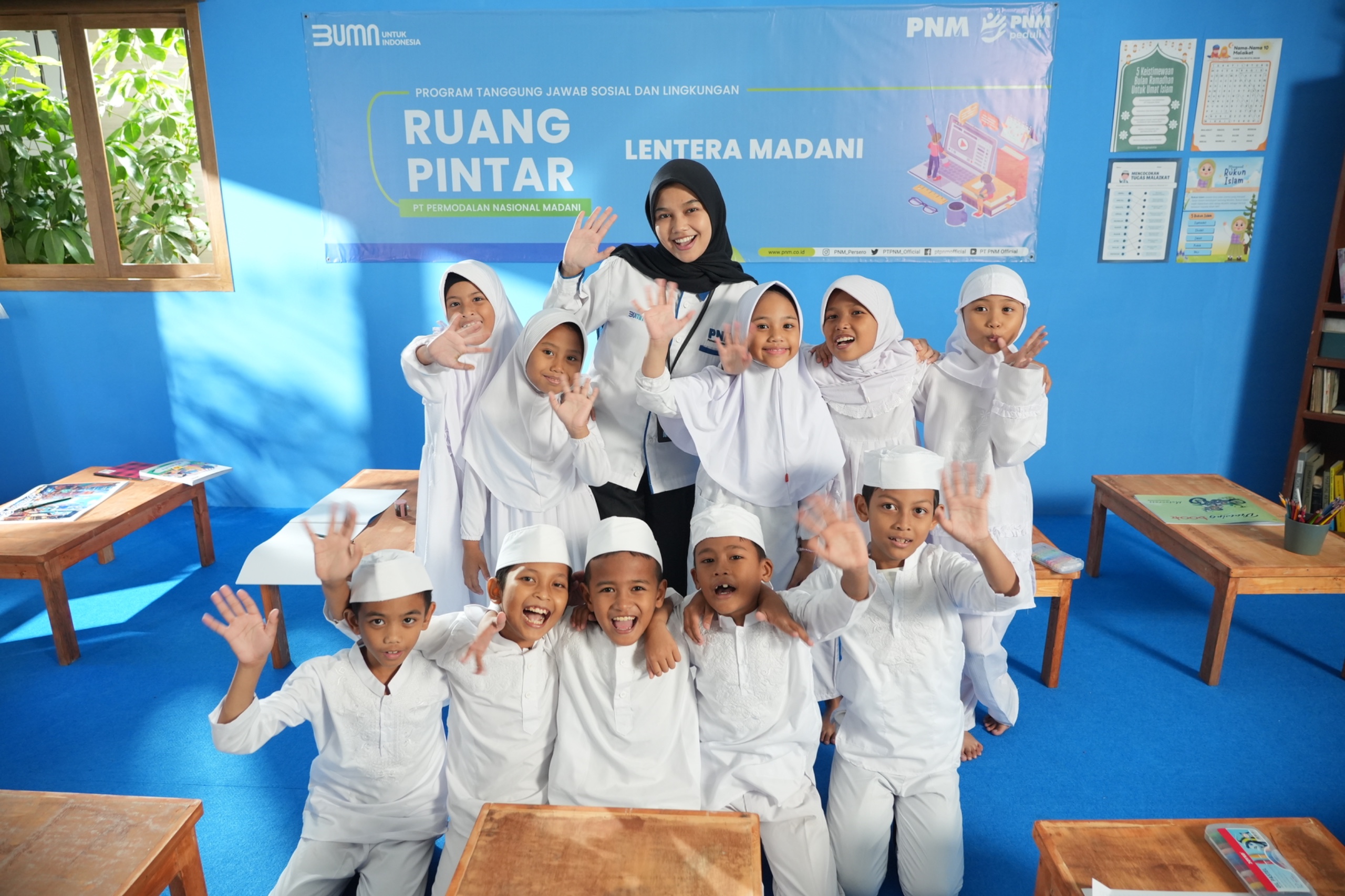 Aksi Nyata PNM Wujudkan Pendidikan Berkualitas melalui Program Ruang Pintar