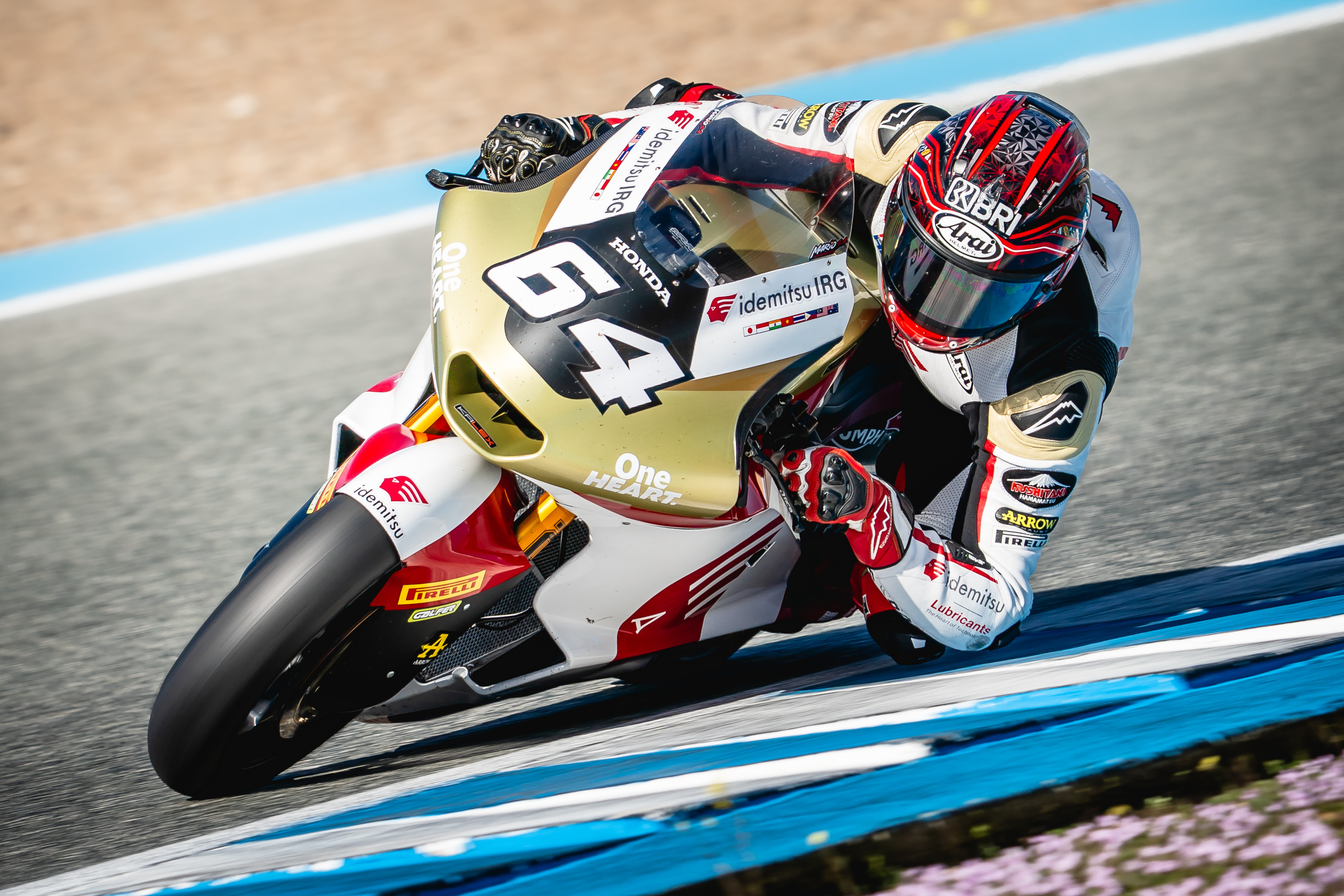 Mantap! Mario Aji Start dari Posisi 9 di Balap Moto2 Thailand