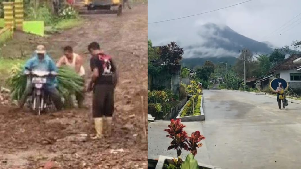 MasyaAllah! Pedagang Bakso Bangun Jalan di Desanya Pakai Uang Pribadi hingga Miliaran Rupiah