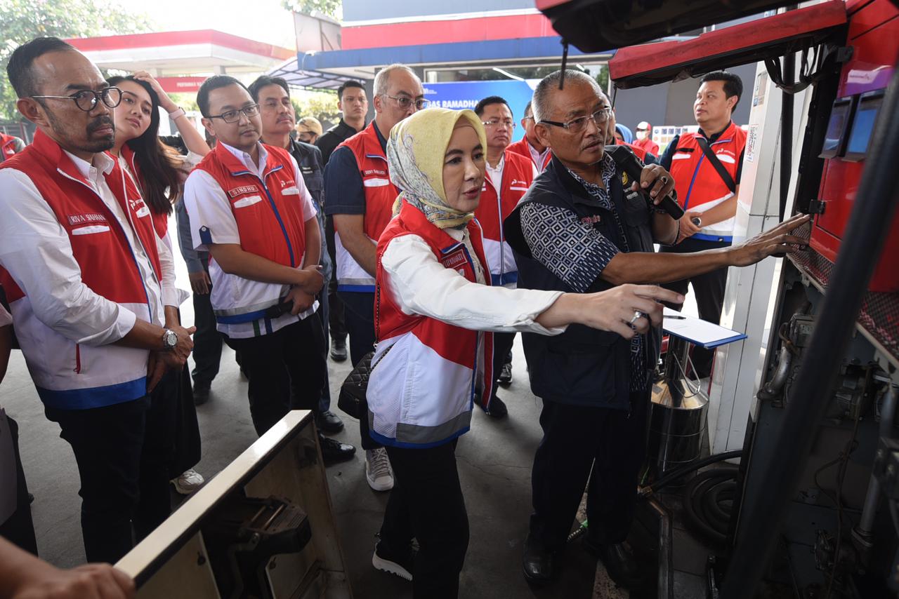 Dirut Pertamina Pantau Langsung Kinerja Satgas Lebaran