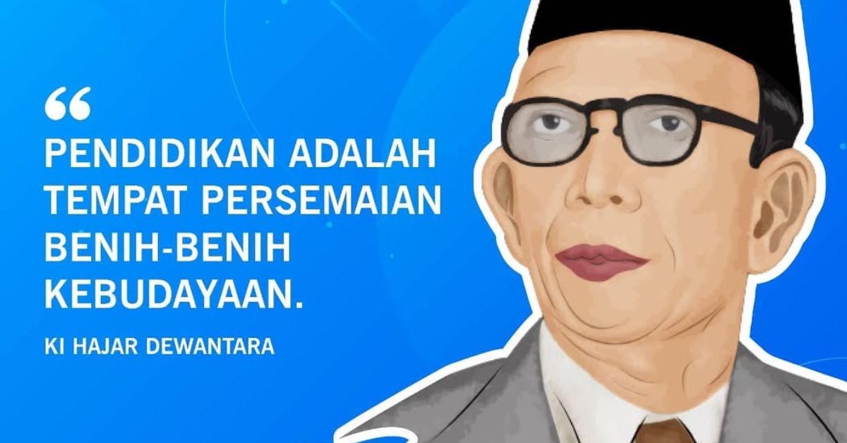 Tema dan Logo Hardiknas 2025 serta Sejarah Perjuangan Ki Hajar Dewantara di Dunia Pendidikan