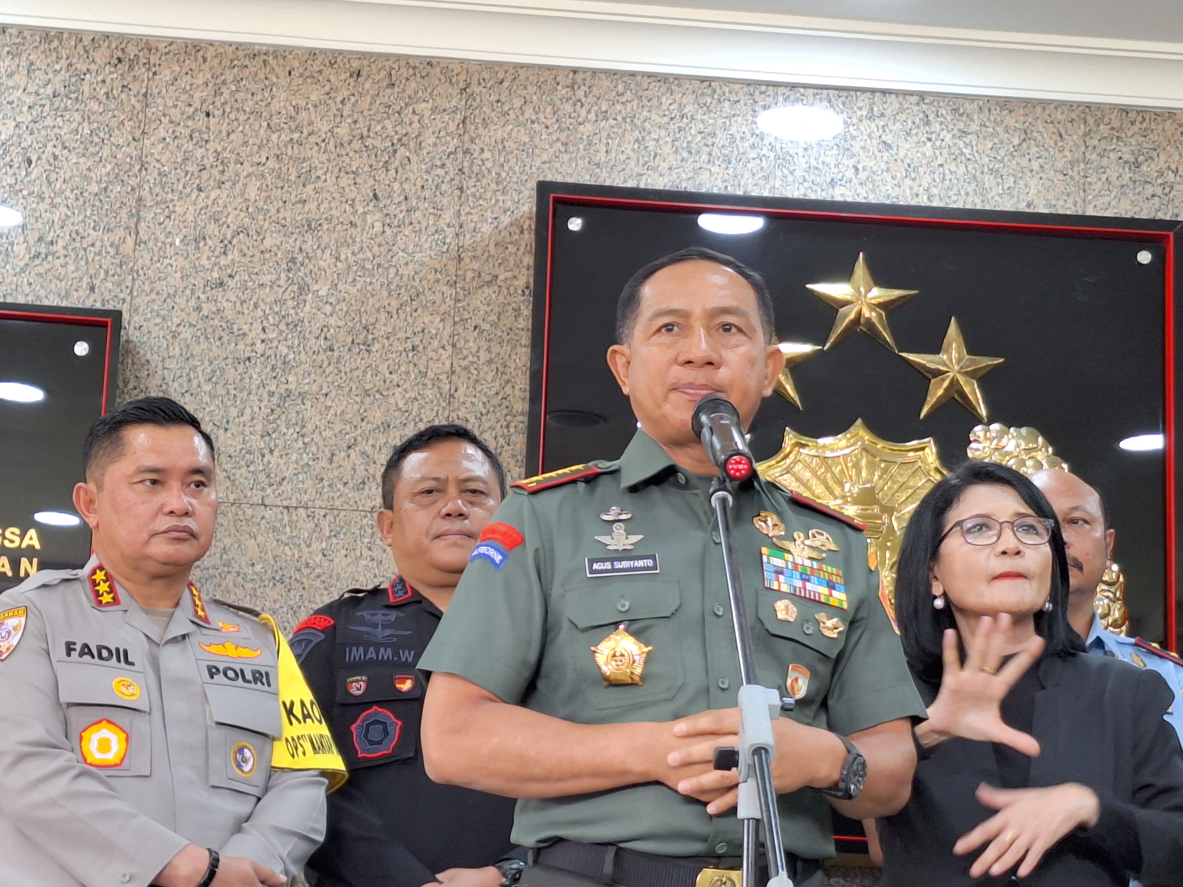 Panglima TNI Jenderal Agus Subiyanto Angkat Bicara Atas Beredarnya Informasi Acara Doa Kemenangan Prabowo-Gibran di Rindam Jaya