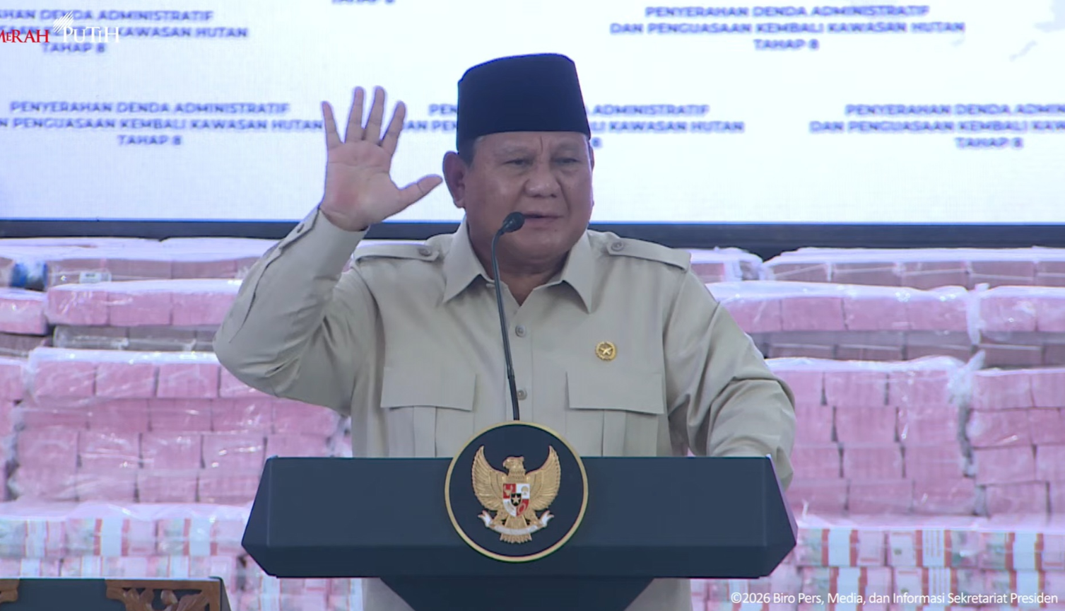 Prabowo Ungkap Anggota Satgas PKH hingga Keluarganya Diancam karena Tertibkan Hutan