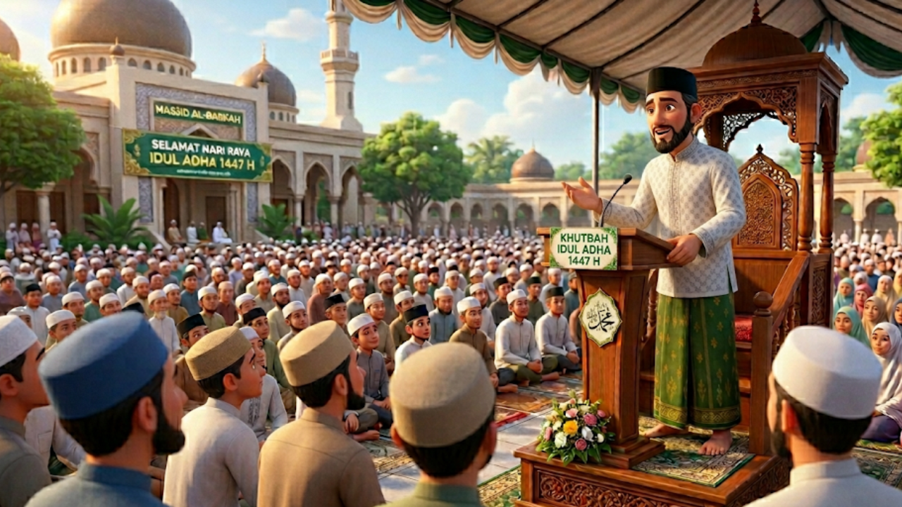 5 Khutbah Idul Adha 2026 Versi NU Singkat dan Padat, Referensi untuk Khotib 
