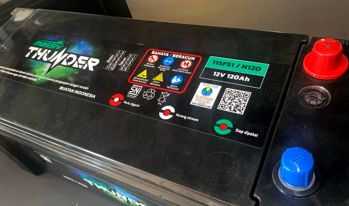 Luncurkan Aki Massiv Thunder Maintenance Free Big Type, Dongkrak Performa Kendaraan Komersial 