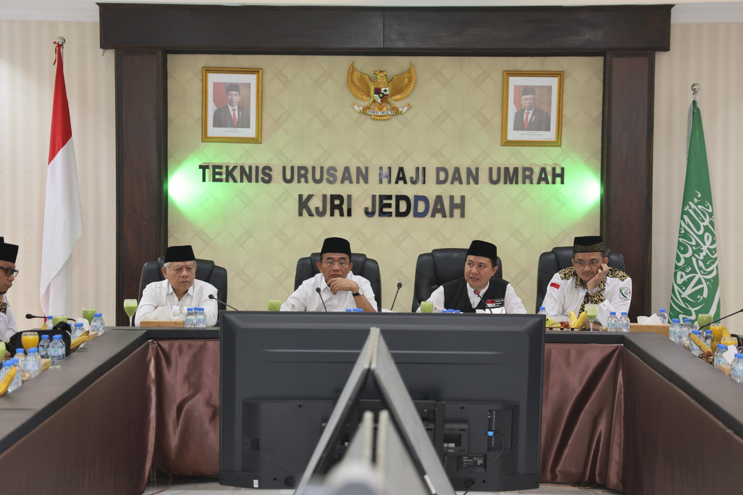 Menko PMK Puji Inovasi Skema Murur dan Pengiriman Daging Hasil DAM Haji ke Indonesia 