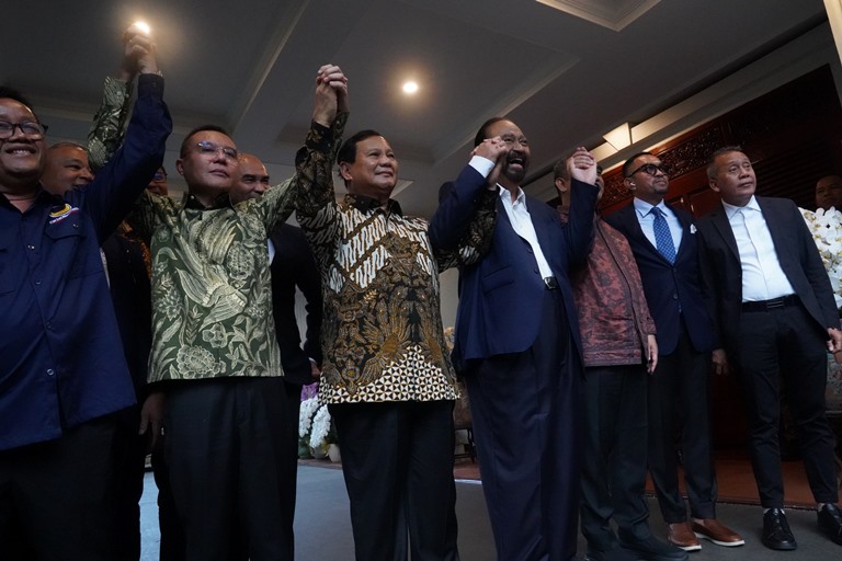 Momen ‘Sah’ NasDem Sepakat Dukung Pemerintah Prabowo-Gibran