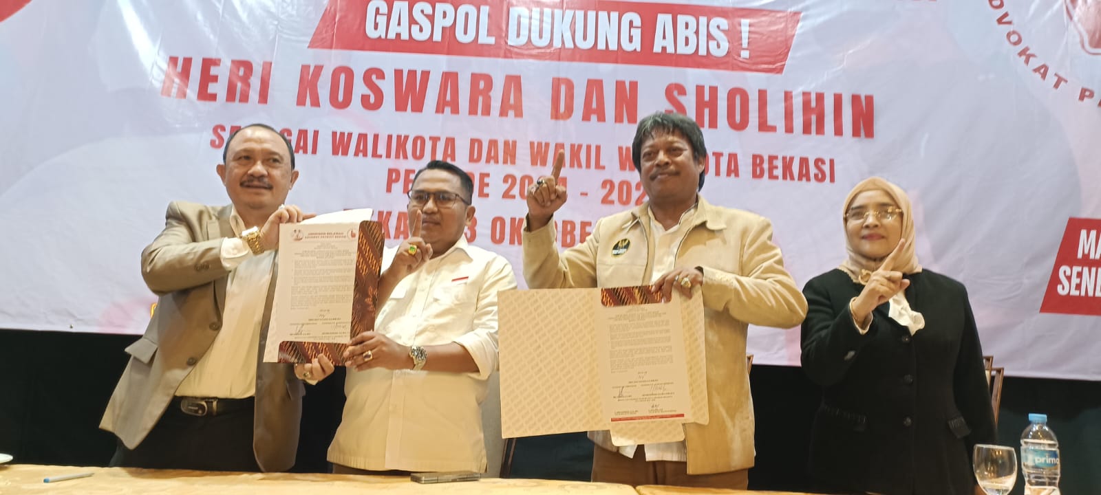 Jaringan Relawan Advokat Patriot Dukung Pasangan RISOL di Pilkada Bekasi 2024