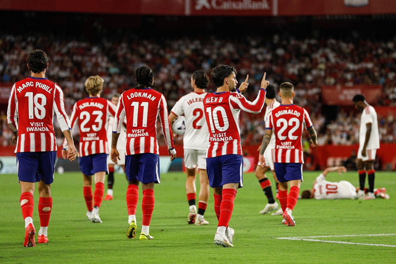 Sevilla vs Atletico Madrid 1-3, Brace Alex Baena Bawa Rojiblancos ke Jalur Kemenangan