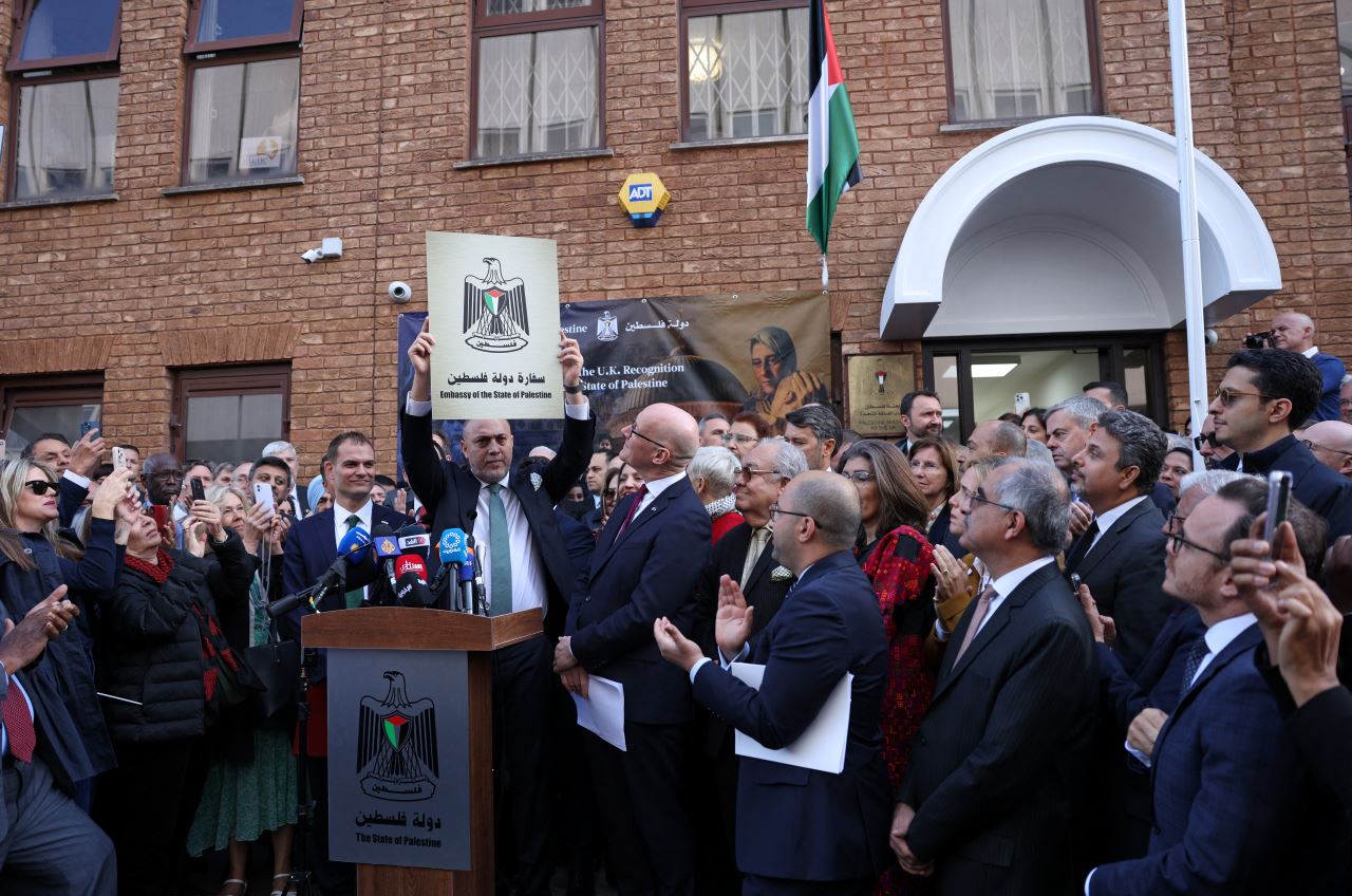 Kantor Misi Diplomatik Palestina di London Berubah Menjadi Kedutaan Besar Palestina