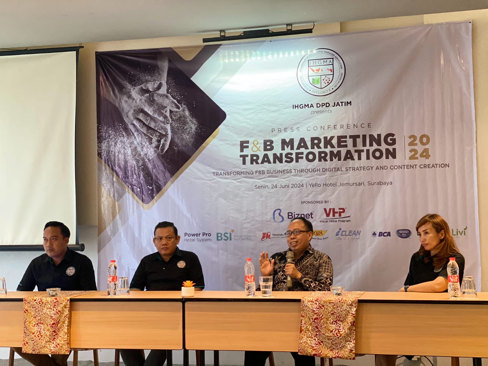 IHGMA DPD Jatim Gelar Seminar F&B Marketing Transformation: Mencetak Pemimpin dan Pengusaha Profesional di Bidang F&B